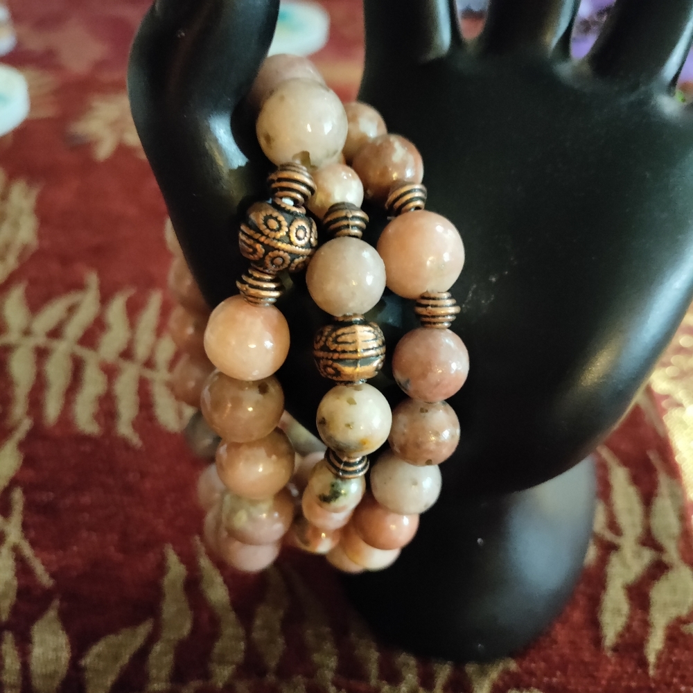 Pink Calcite Bracelets